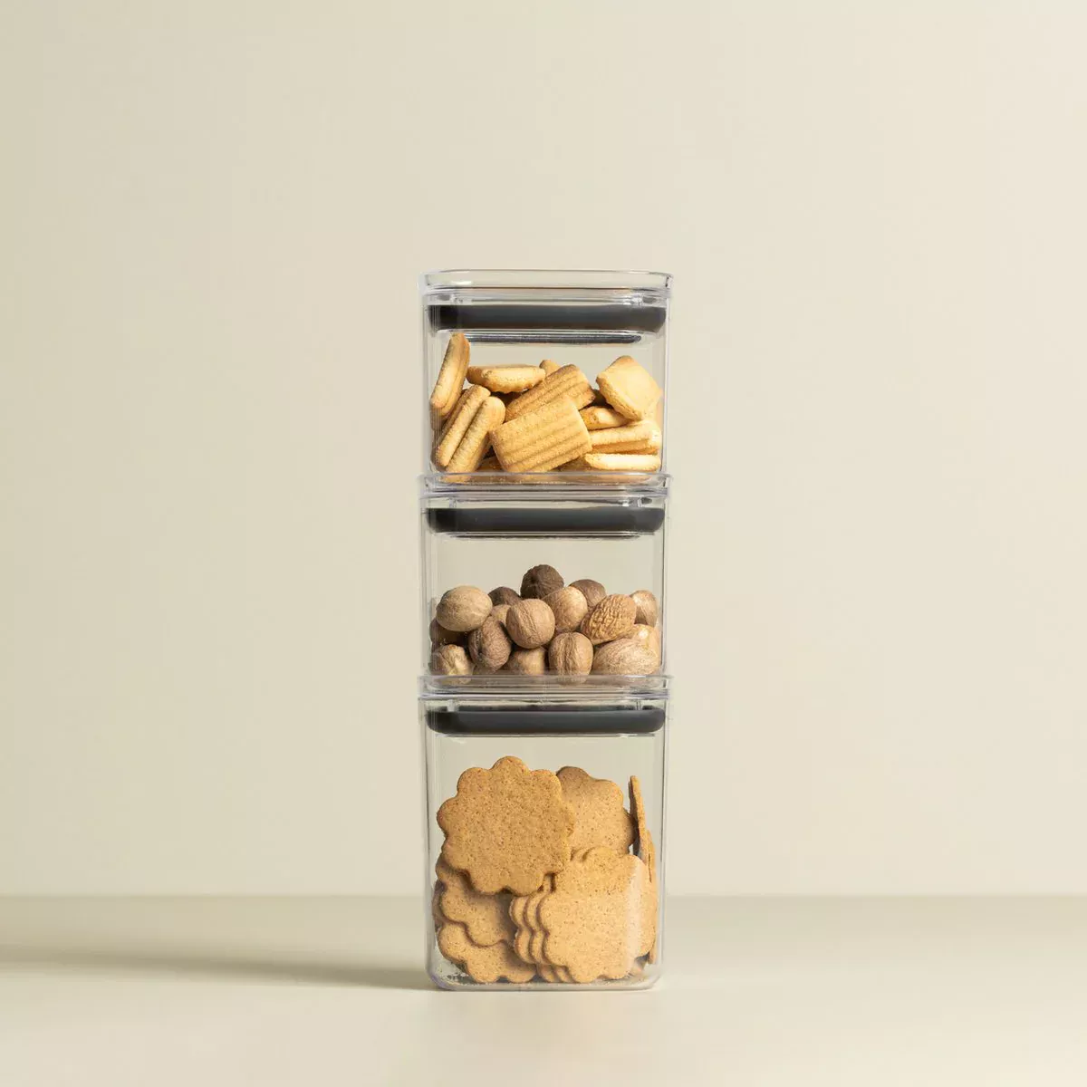 Cansway Voorraadpotten Set - 3x 1000ML